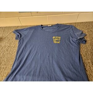 21st Annual Turkey Trot Gray M Long Sleeve‎ Shirt